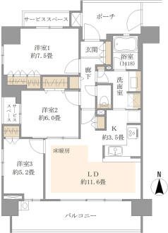 3LDK